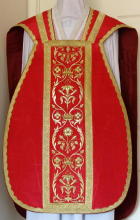 Red Roman Vestment 7331